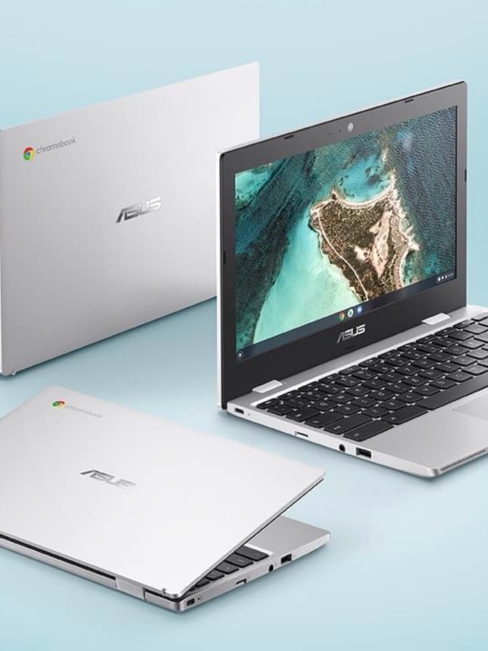 ASUS Chromebook Laptop - Silver